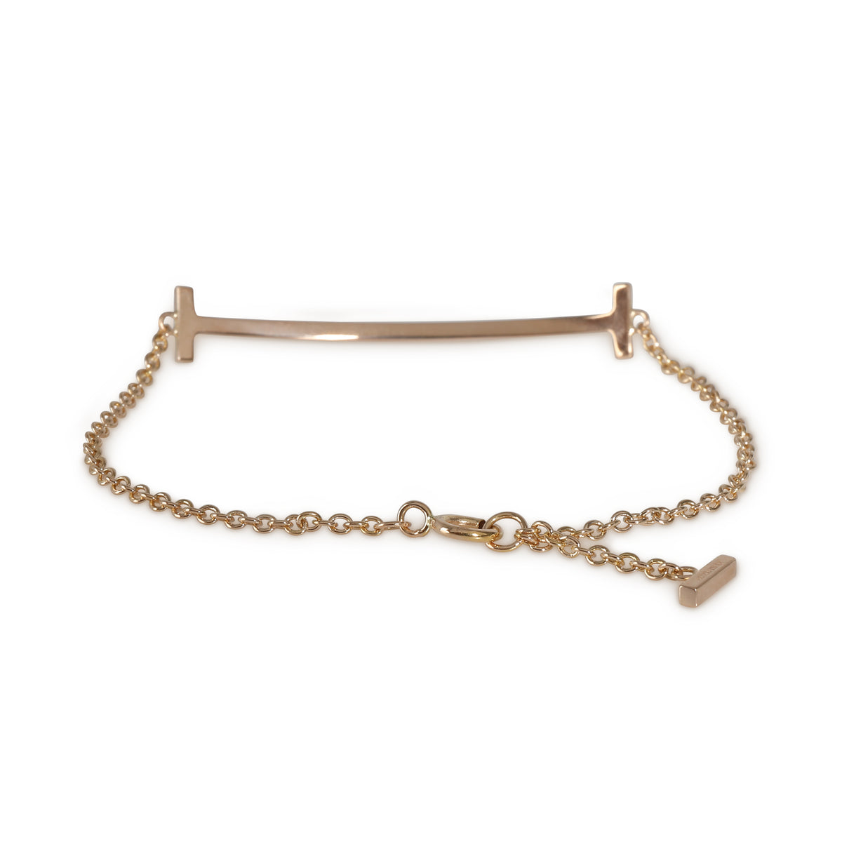 Tiffany T Bracelet in 18k Yellow Gold 0.11 CTW