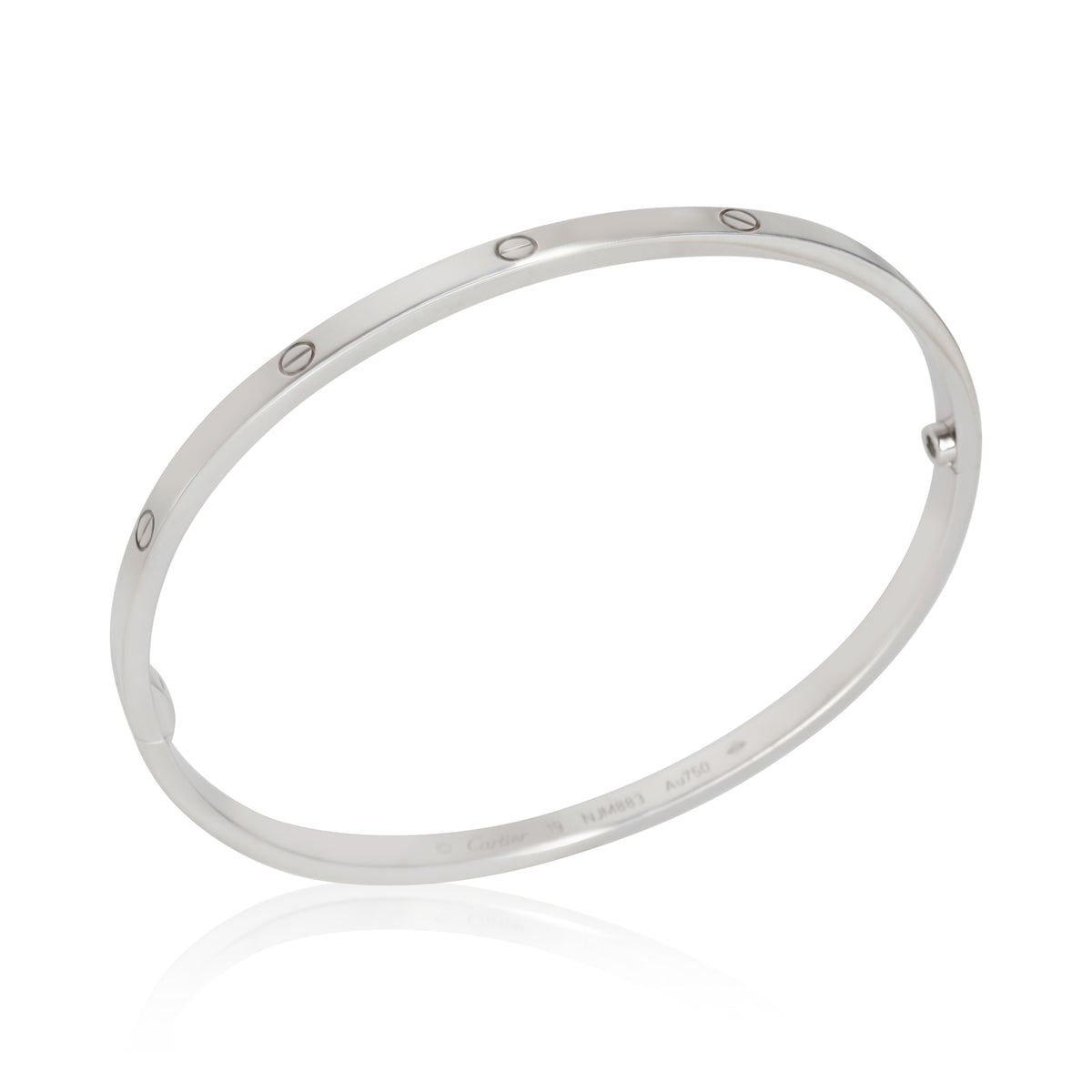 Love Bracelet, Small Model (White Gold)