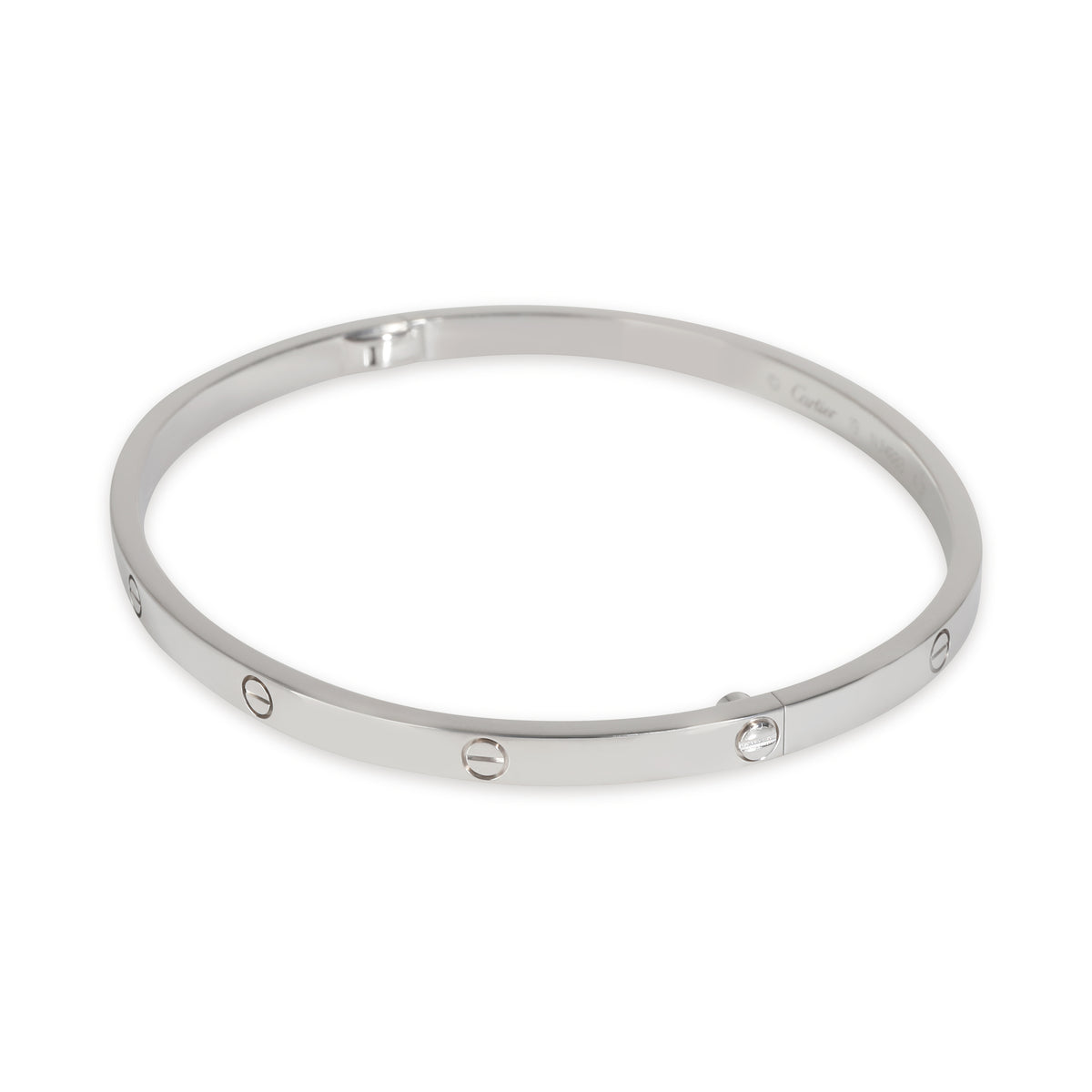 Love Bracelet, Small Model (White Gold)