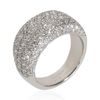 Cartier Vintage Diamond Ring in 18k White Gold 3.5 CTW pv