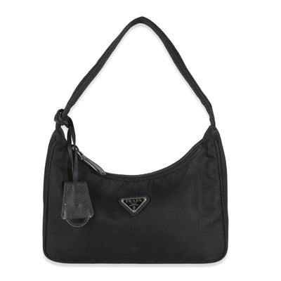 Black Re-Nylon Re-Edition 2005 Mini Hobo