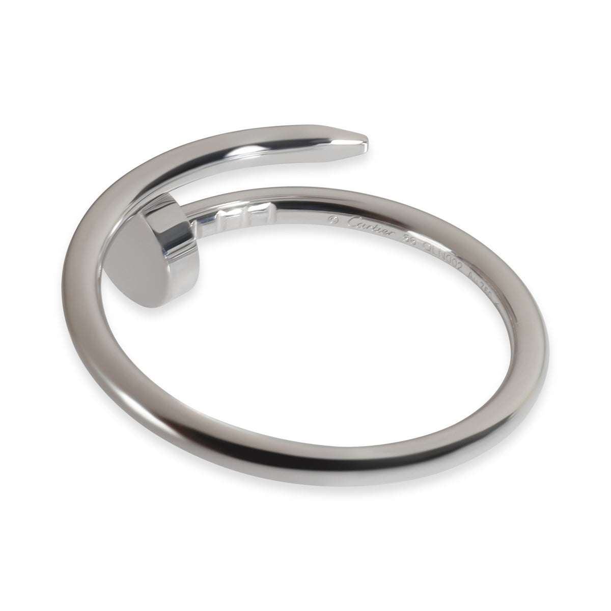 Juste Un Clou Ring, Small Model (White Gold)