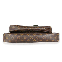 Khaki Monogram Canvas Multi Pochette Accessoires