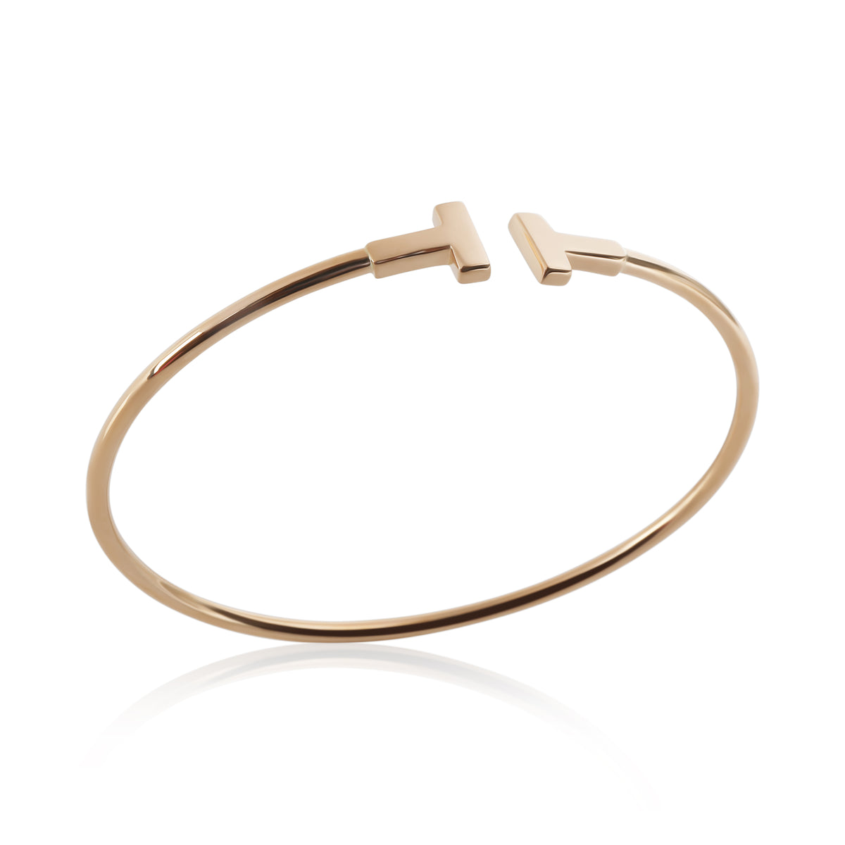 Tiffany T Bracelet in 18k Rose Gold