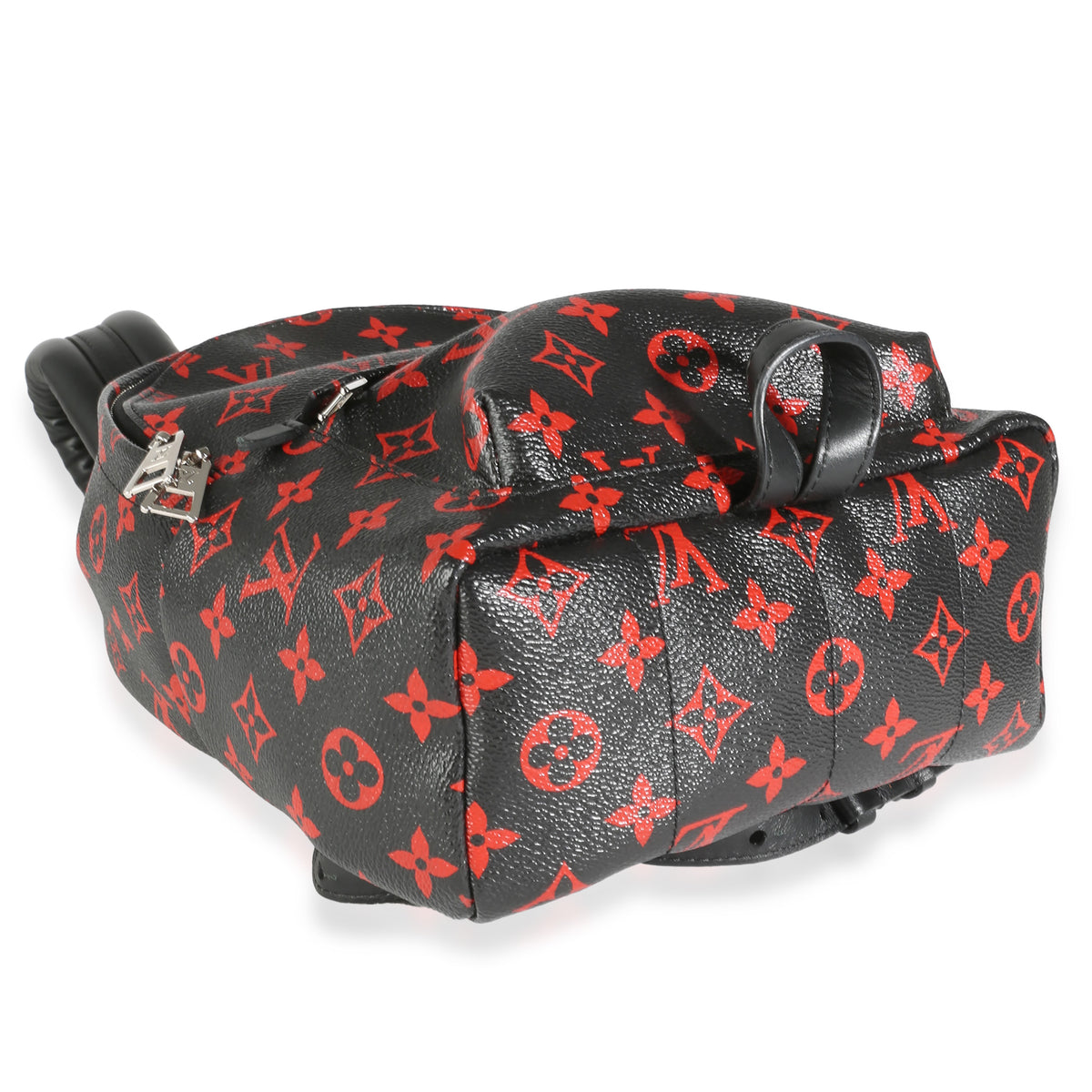 louis vuitton backpack palm springs monogram infrarouge pm black red Louis Vuitton Infrarouge Monogram Canvas Palm Springs PM | myGemma