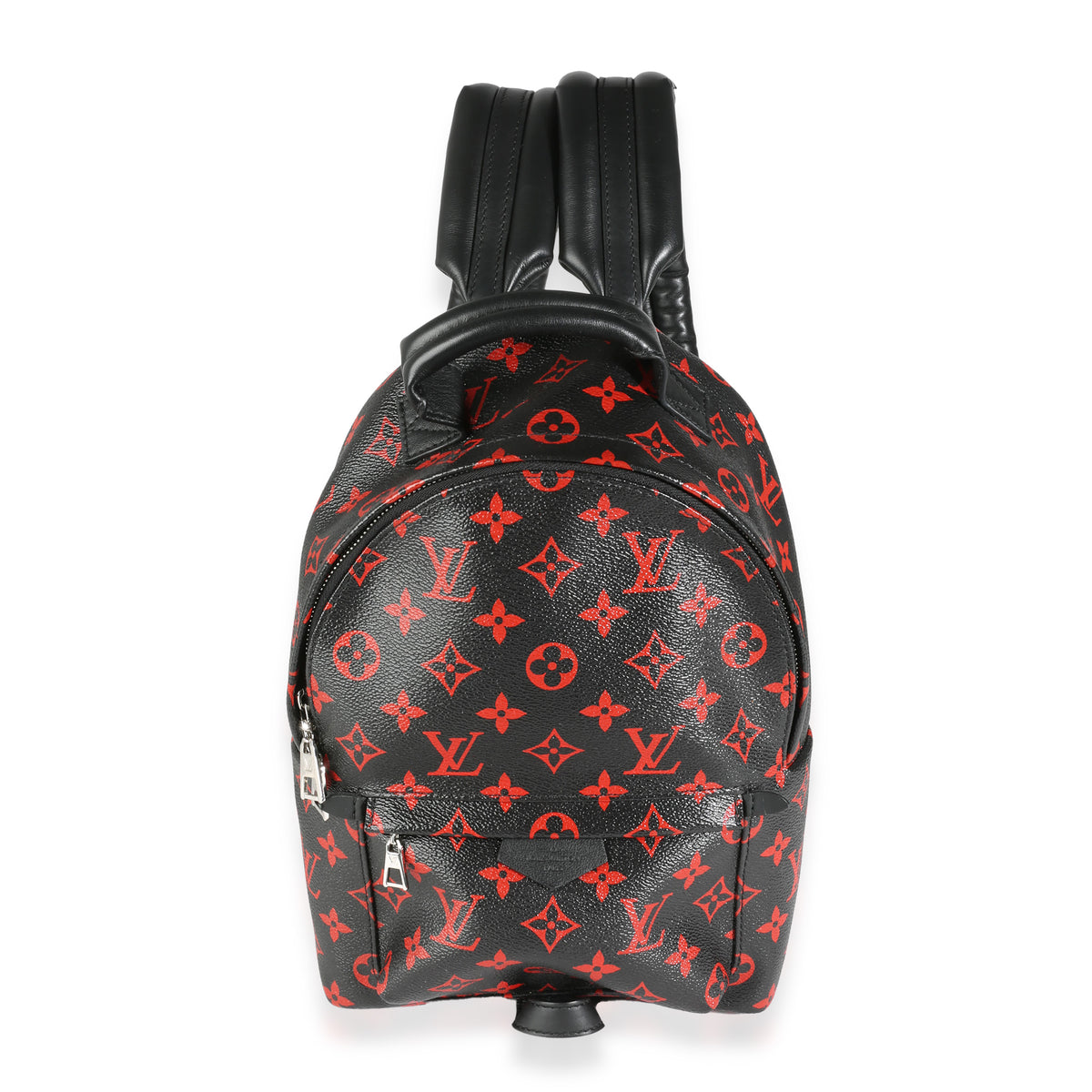 louis vuitton backpack palm springs monogram infrarouge mini black red Louis Vuitton Infrarouge Monogram Canvas Palm Springs PM | myGemma