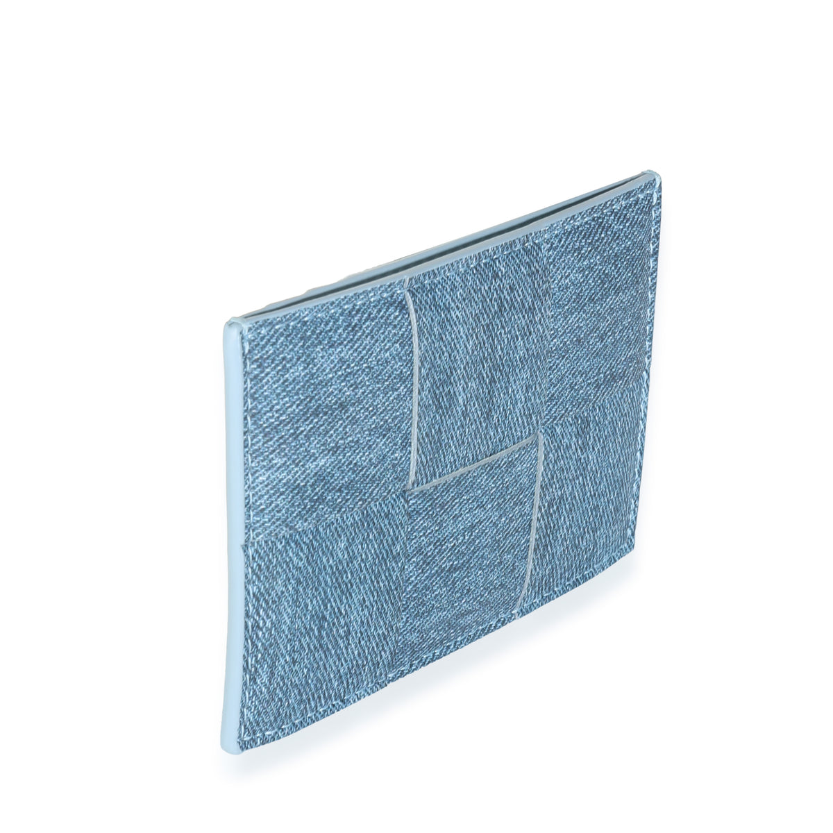 Intrecciato Nappa Denim Cassette Card Holder