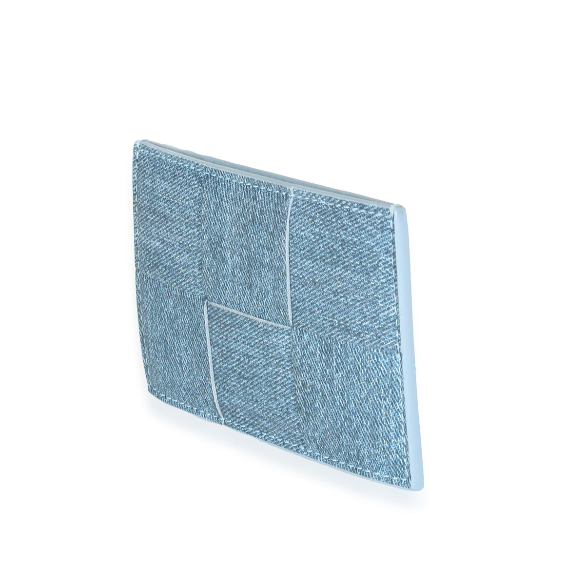 Intrecciato Nappa Denim Cassette Card Holder