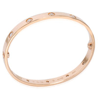 Love Bracelet, Diamonds (Rose Gold)