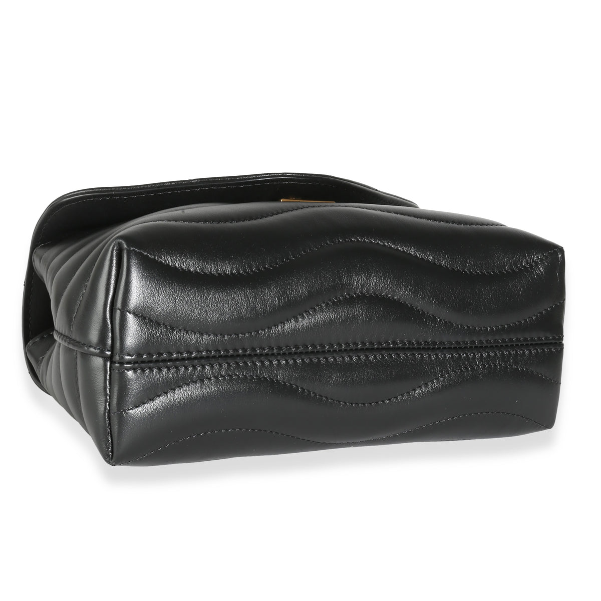 Black Calfskin Hold Me New Wave Bag