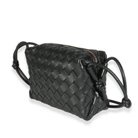 Black Nappa Intrecciato Mini Loop Camera Bag