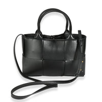 Black Intrecciato Nappa Mini Arco Tote