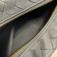 Ice Gold Nappa Intrecciato Mini Wallace