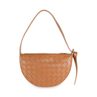 Cognac Intrecciato Nappa Mini Sunrise Bag