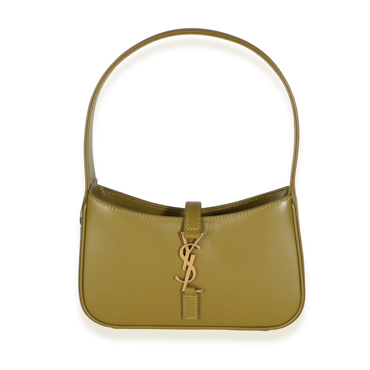 Olive Smooth Calfskin Mini Le 5 À 7 Hobo