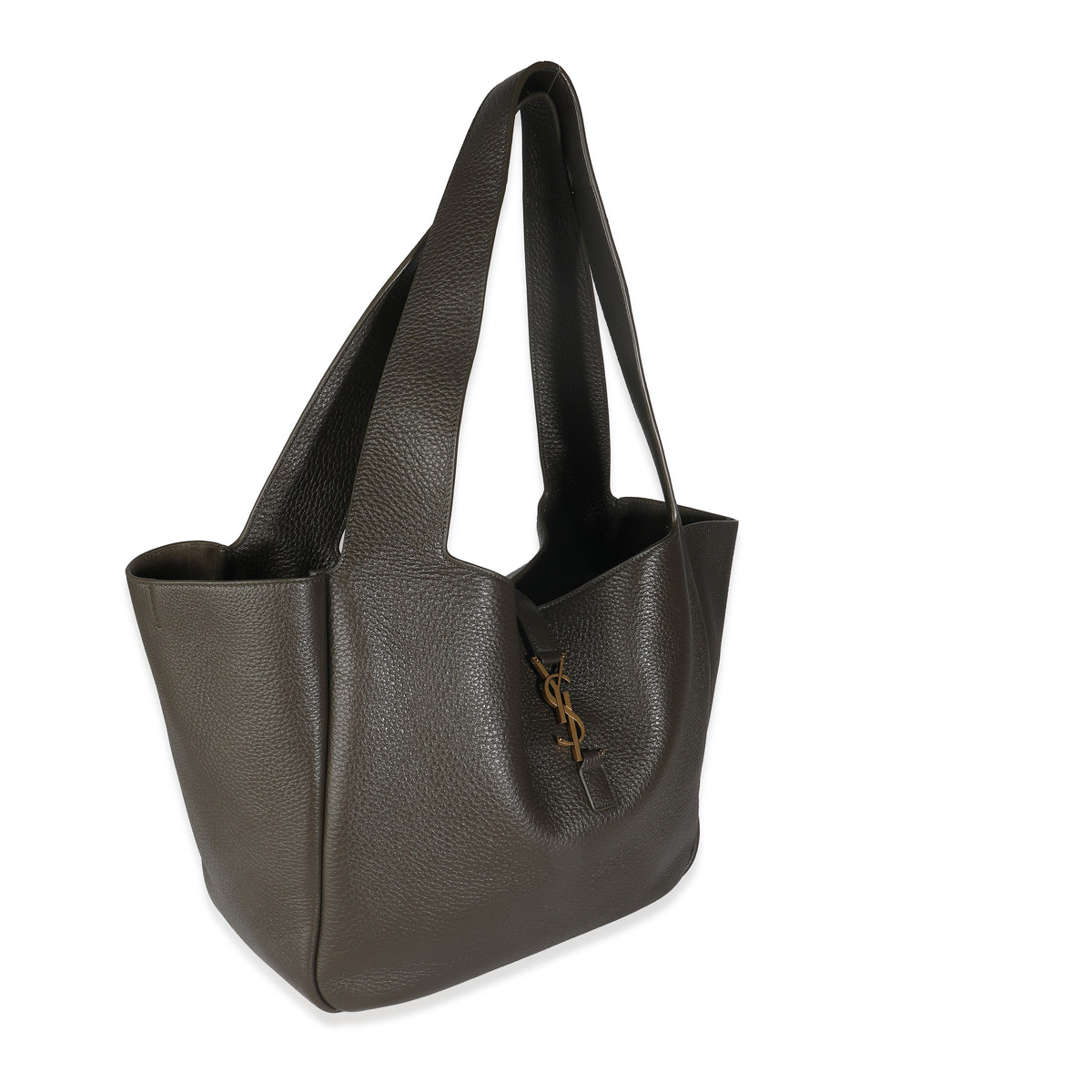 Grey Grained Goatskin Le 5 À 7 Bea Tote