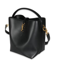 Black Smooth Leather Le 37 Bucket Bag