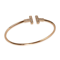 Tiffany T Bracelet in 18k Rose Gold 0.24 CTW