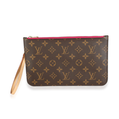 Pivoine Monogram Canvas Neverfull Pouch