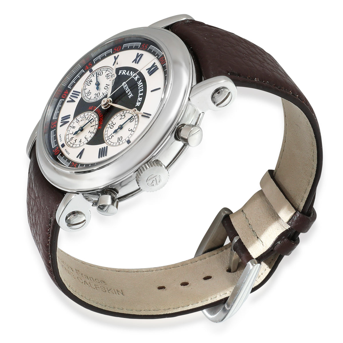 Ronde Chronograph 7002 CC Mens Watch in  Stainless Steel