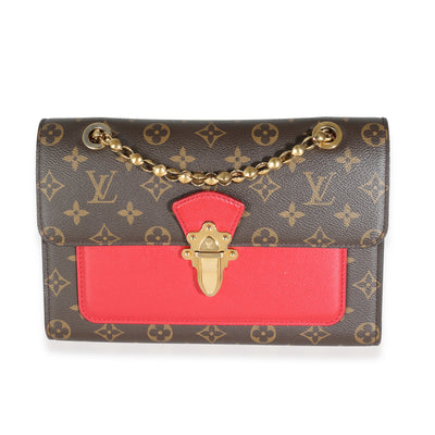 Cherry Monogram Canvas Victoire