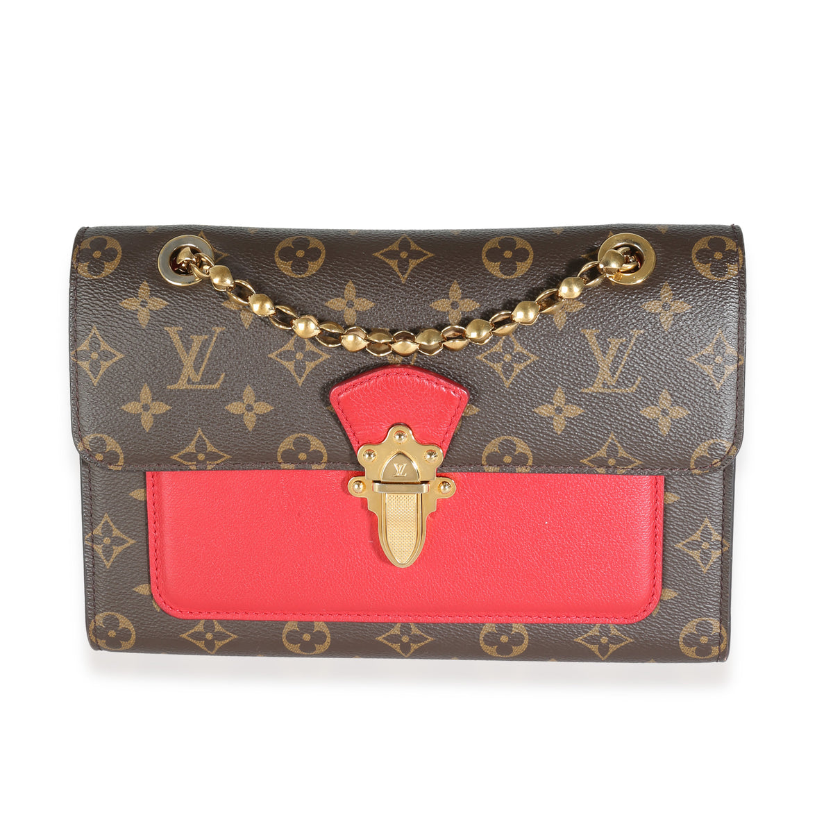 Cherry Monogram Canvas Victoire