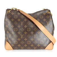 Natural Monogram Canvas Odeon MM