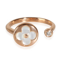 Color Blossom Fashion Ring in 18k Rose Gold 0.04 CTW