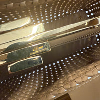 Beige Nappa Matisse Intreccio Medium Peekaboo Iconic Satchel