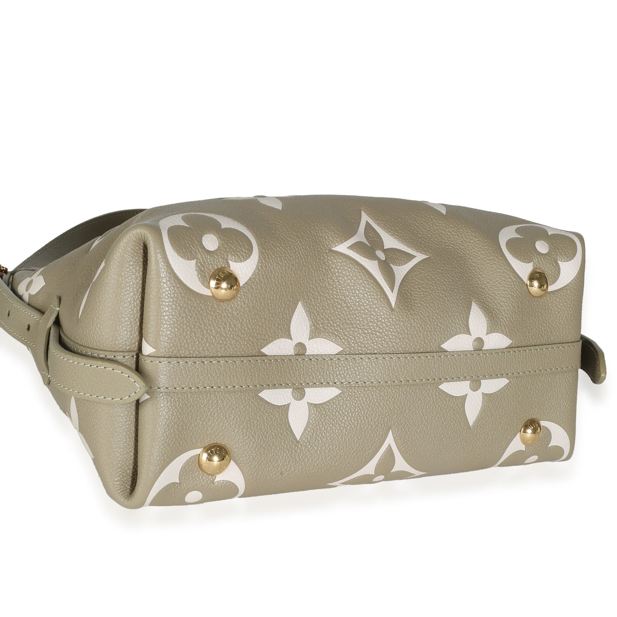 Khaki Cream Bicolour Monogram Empreinte CarryAll PM