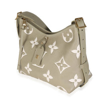 Khaki Cream Bicolour Monogram Empreinte CarryAll PM