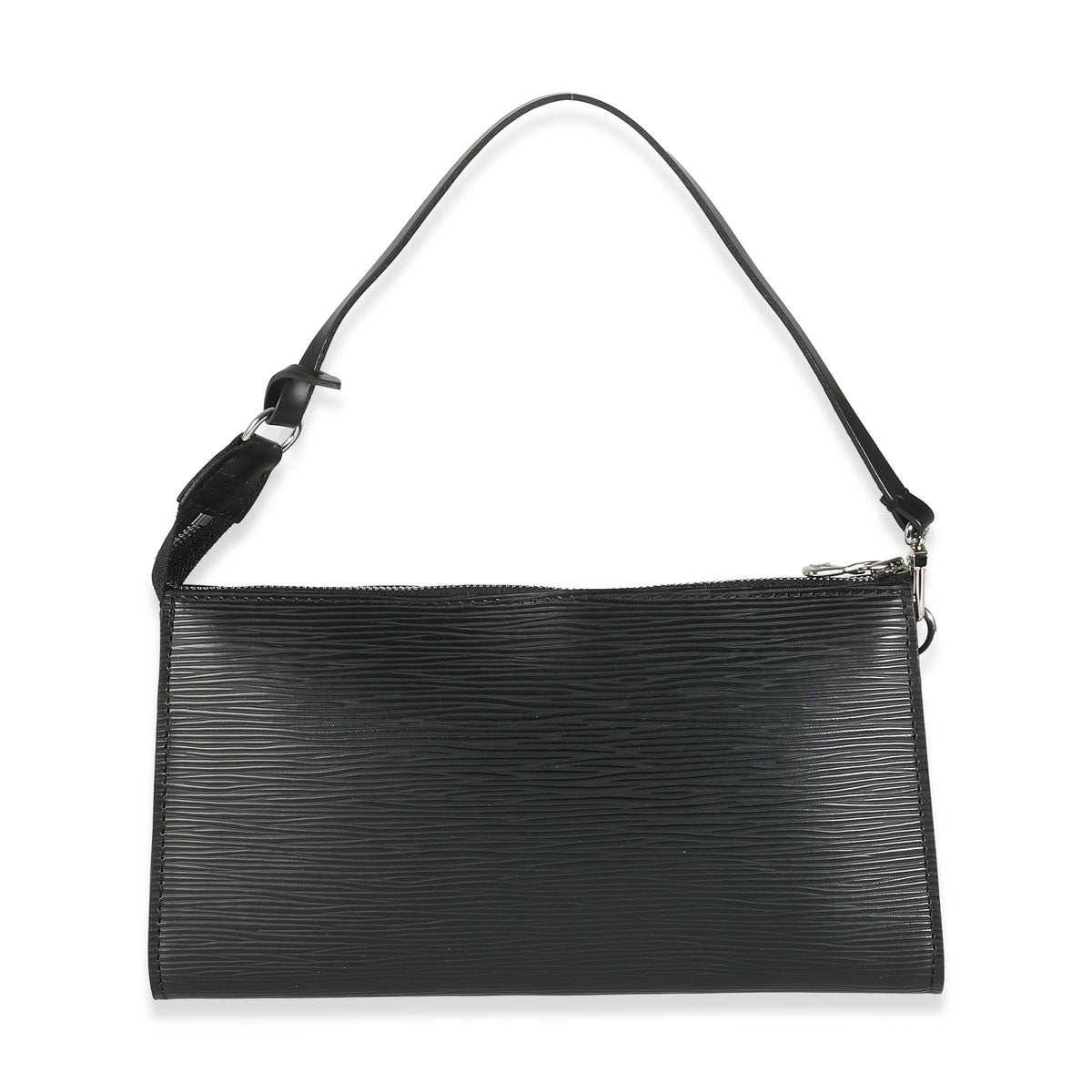 Black Epi Pochette Accessoires