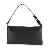 Black Epi Pochette Accessoires