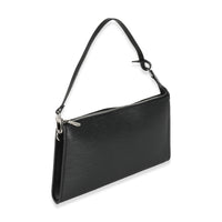 Black Epi Pochette Accessoires