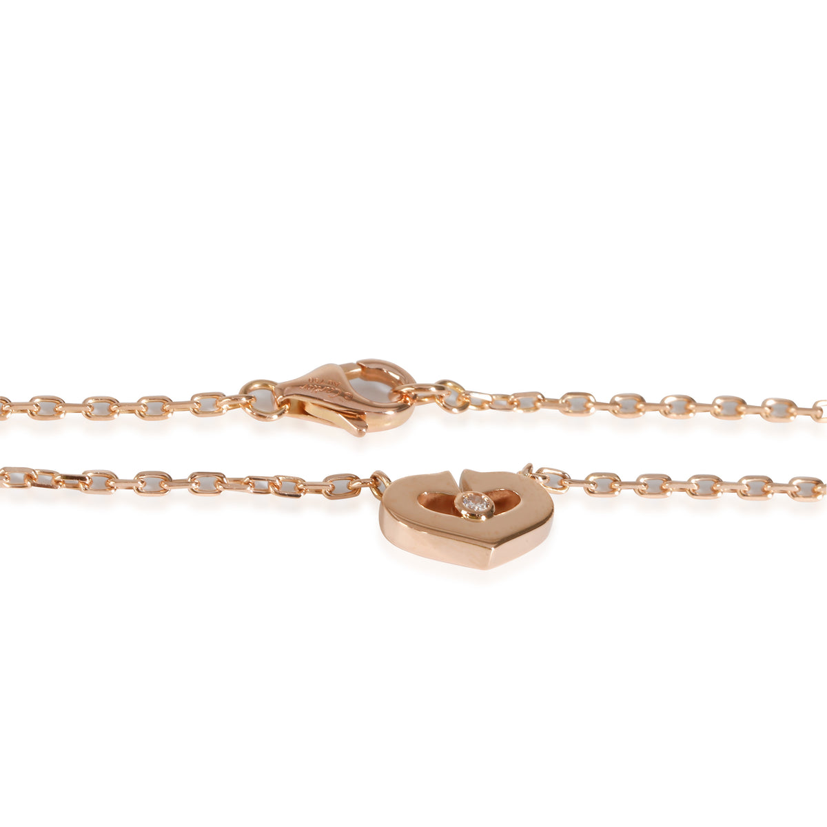 C Heart of Cartier Pendant (Rose Gold)