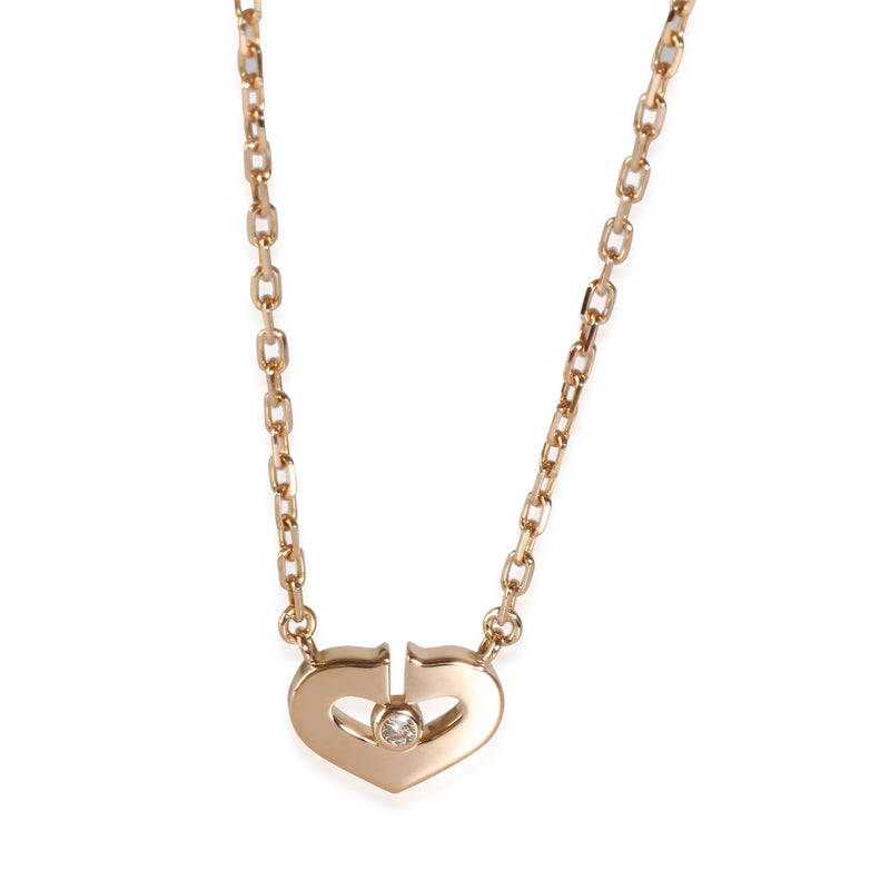 C Heart of Cartier Pendant (Rose Gold)