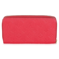 Cerise Monogram Empreinte Zippy Wallet