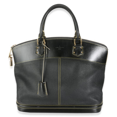 Black Leather Suhali Lockit MM