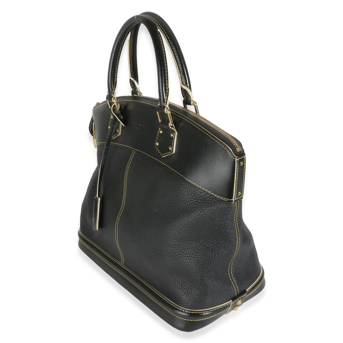 Black Leather Suhali Lockit MM