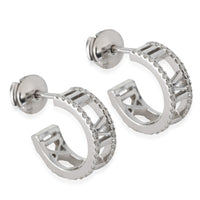 Atlas Earring in 18k White Gold 0.3 CTW