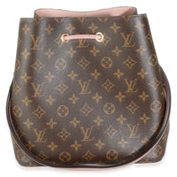 Rose Poudre Monogram Canvas Neonoe MM