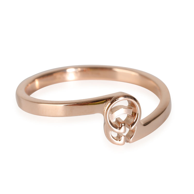 Interlocking G Fashion Ring in 18k Rose Gold