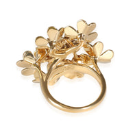 Frivole 8 Flower Ring in 18k Yellow Gold