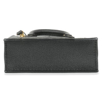 Black Monogram Empreinte Petite Sac Plat