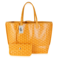 Yellow Goyardine Canvas Reversible Artois PM