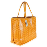 Yellow Goyardine Canvas Reversible Artois PM