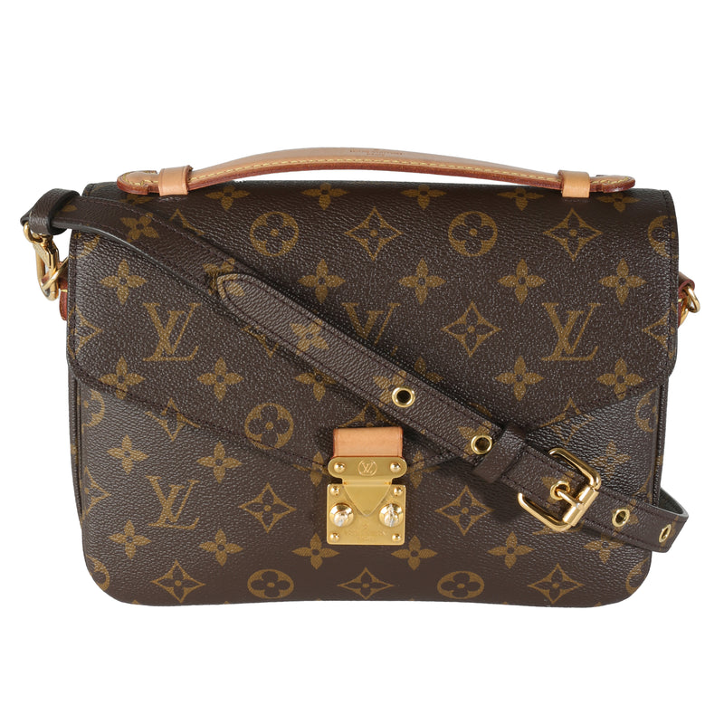 Monogram Canvas Pochette Metis