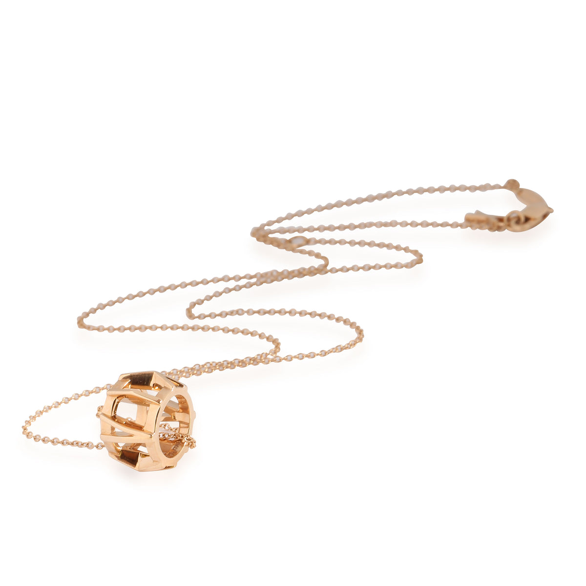 Tiffany & Co. Rose Gold  Atlas Pendant ad1
