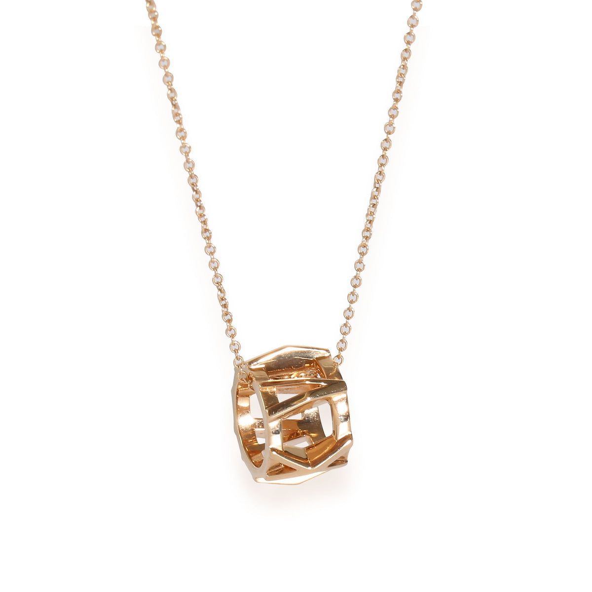 Tiffany & Co. Rose Gold  Atlas Pendant fv
