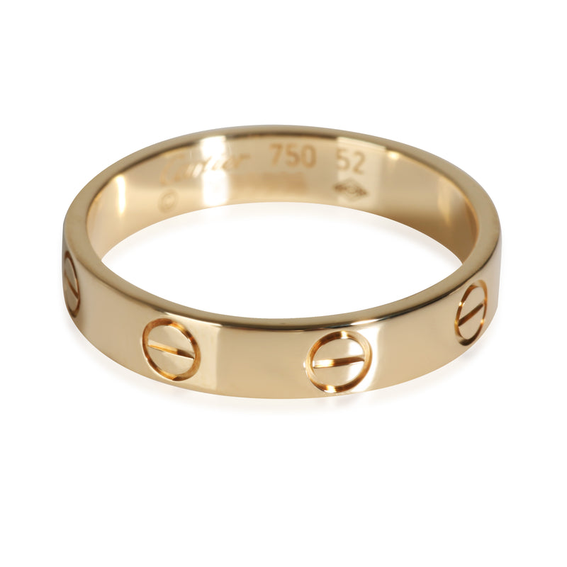 Love Wedding Band (Yellow Gold)